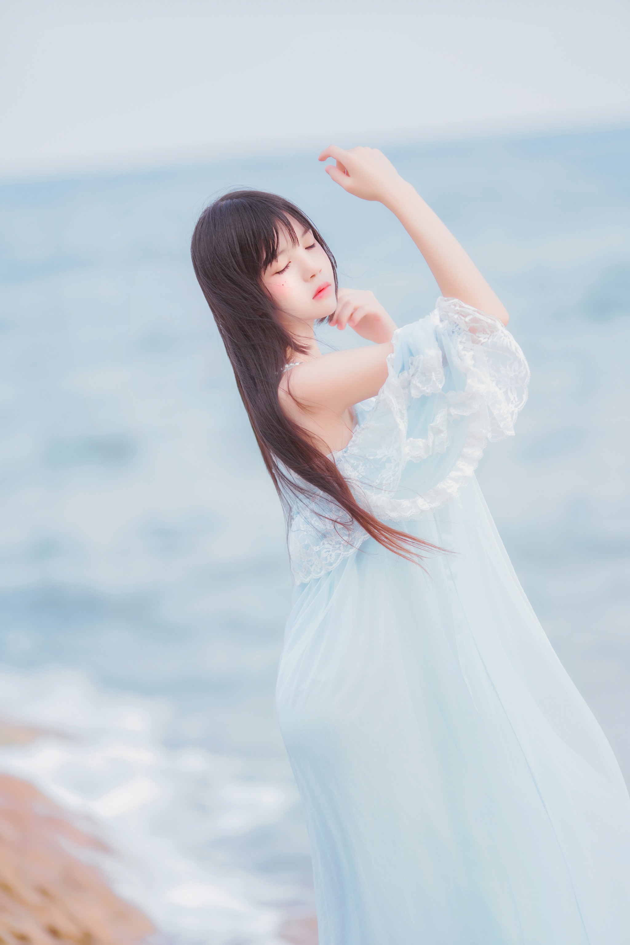 图片[1]-桜桃喵 – NO.012 冬眠 长裙 [14P]-XikXak